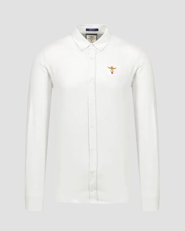 Camicia bianca da uomo Aeronautica Militare