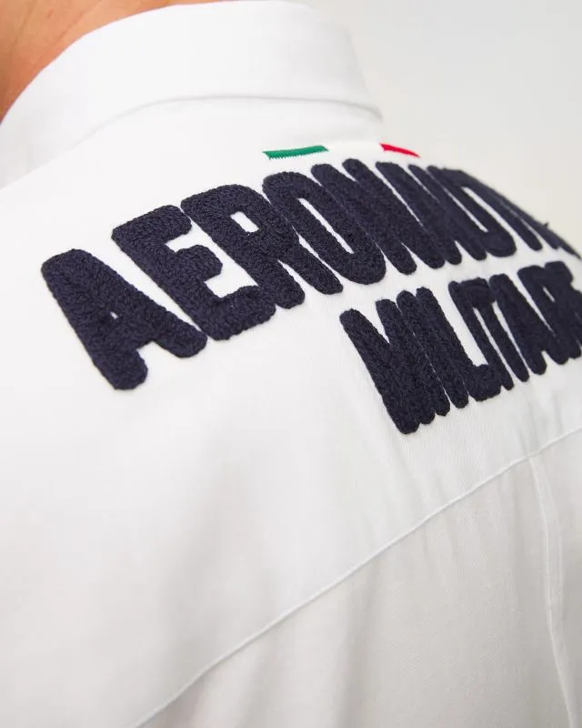 Camicia bianca da uomo Aeronautica Militare