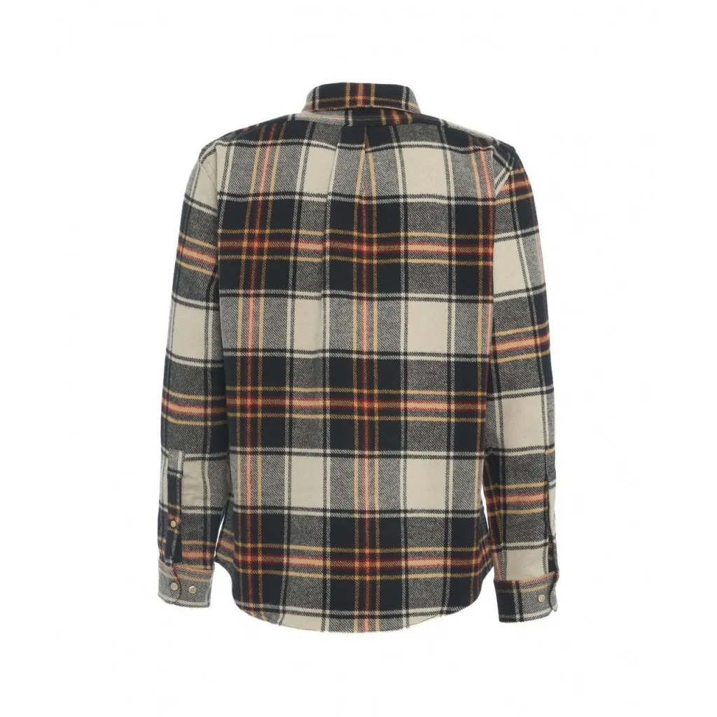 Camicia di flanella a quadri Arc nero