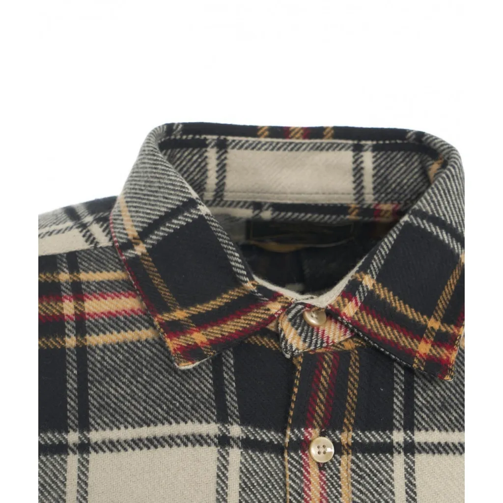 Camicia di flanella a quadri Arc nero