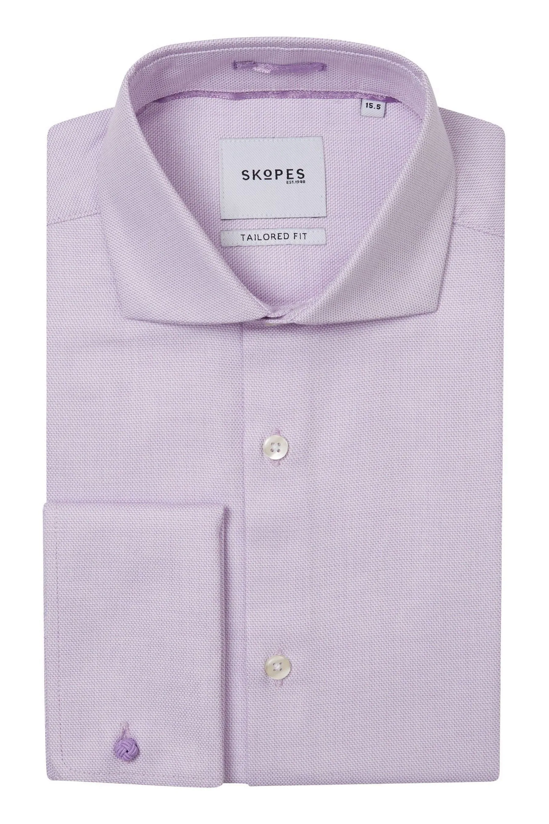Camicia Dobby Skopes 100% Cotone con doppio polsino    
