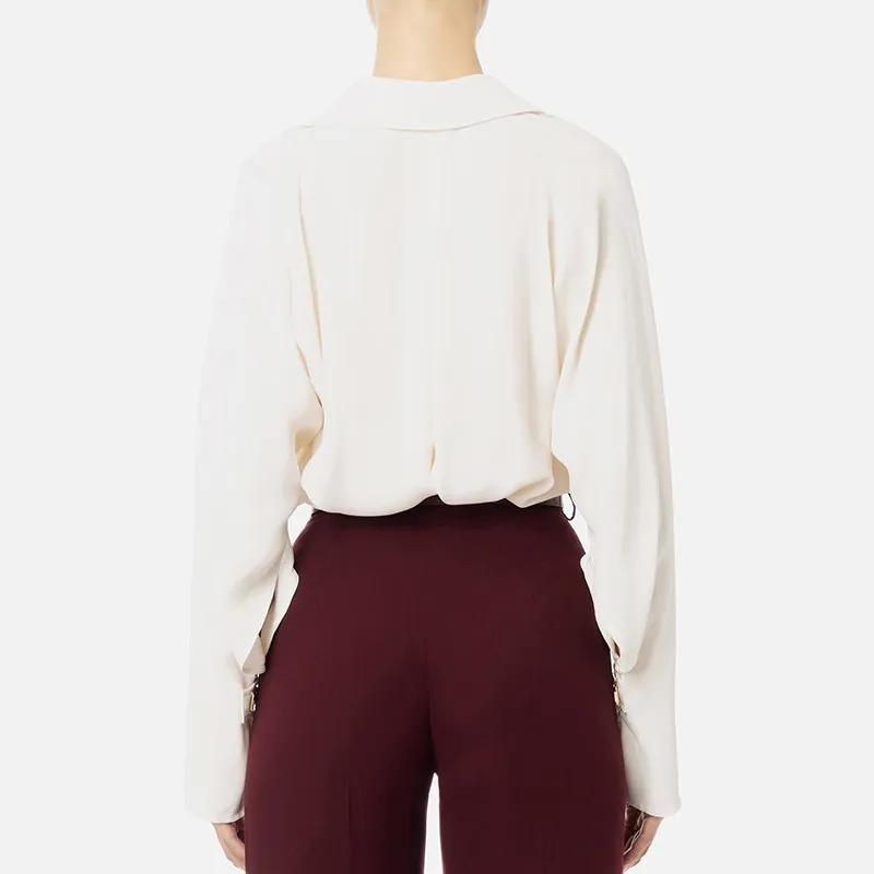 Camicia Elisabetta Franchi in georgette Donna