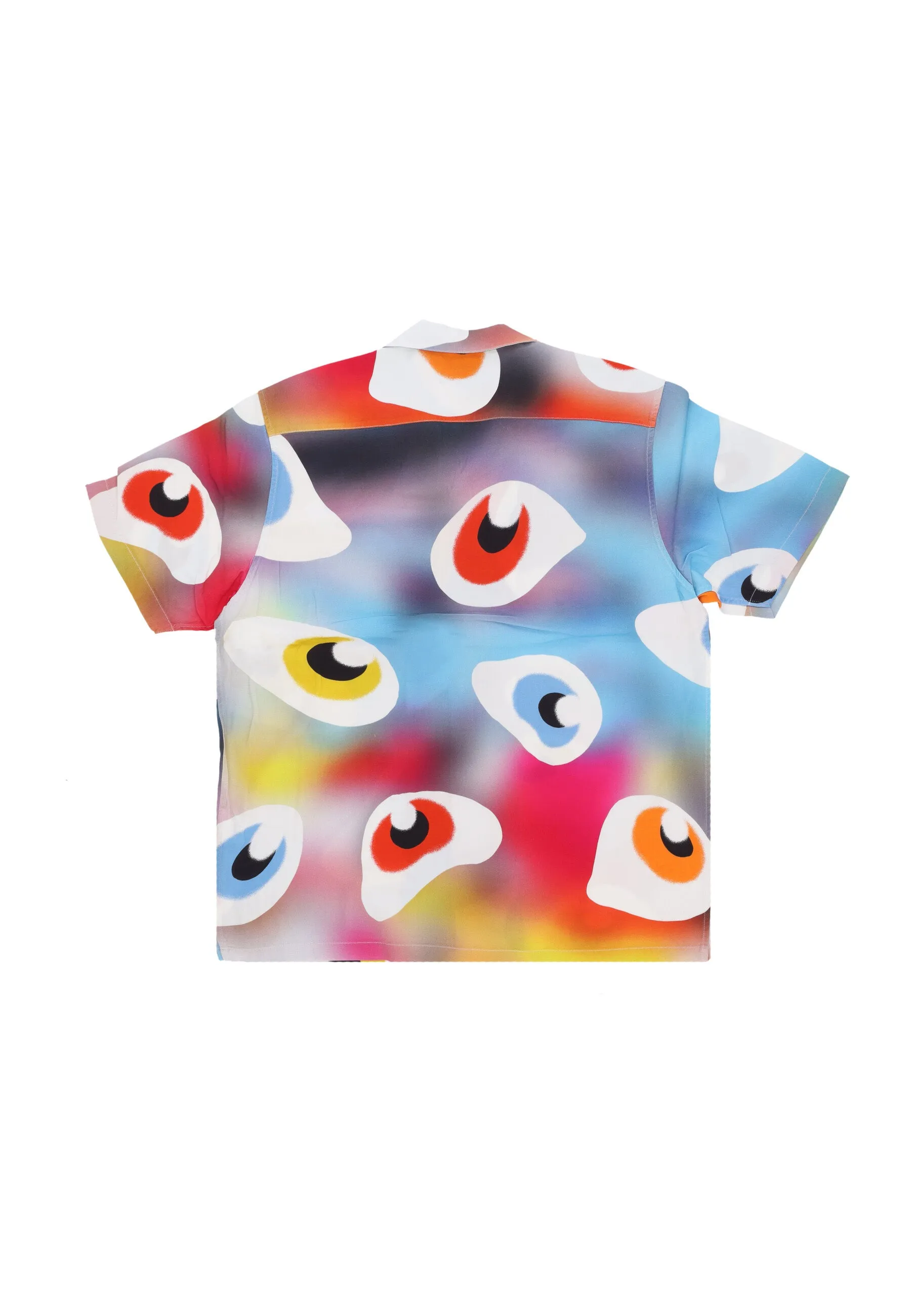 Camicia Manica Corta Uomo Near Sighted Button Up Shirt Multi