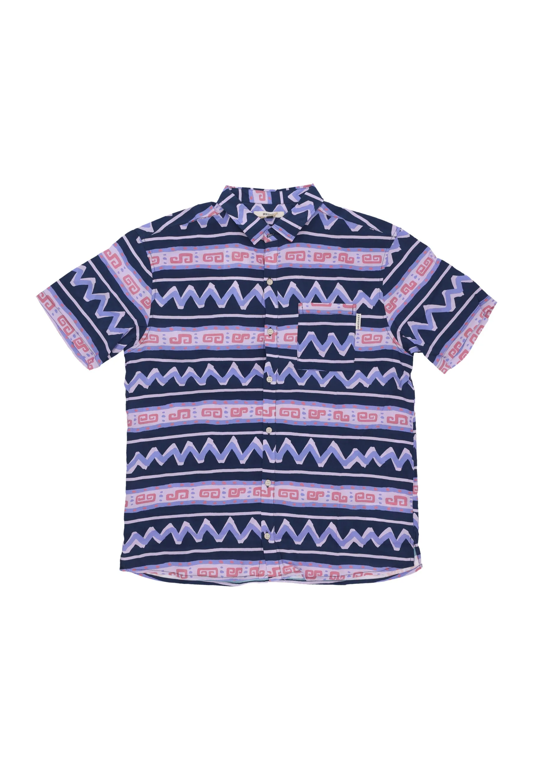 Camicia Manica Corta Uomo Resort Ssl Shirt Dove Blue