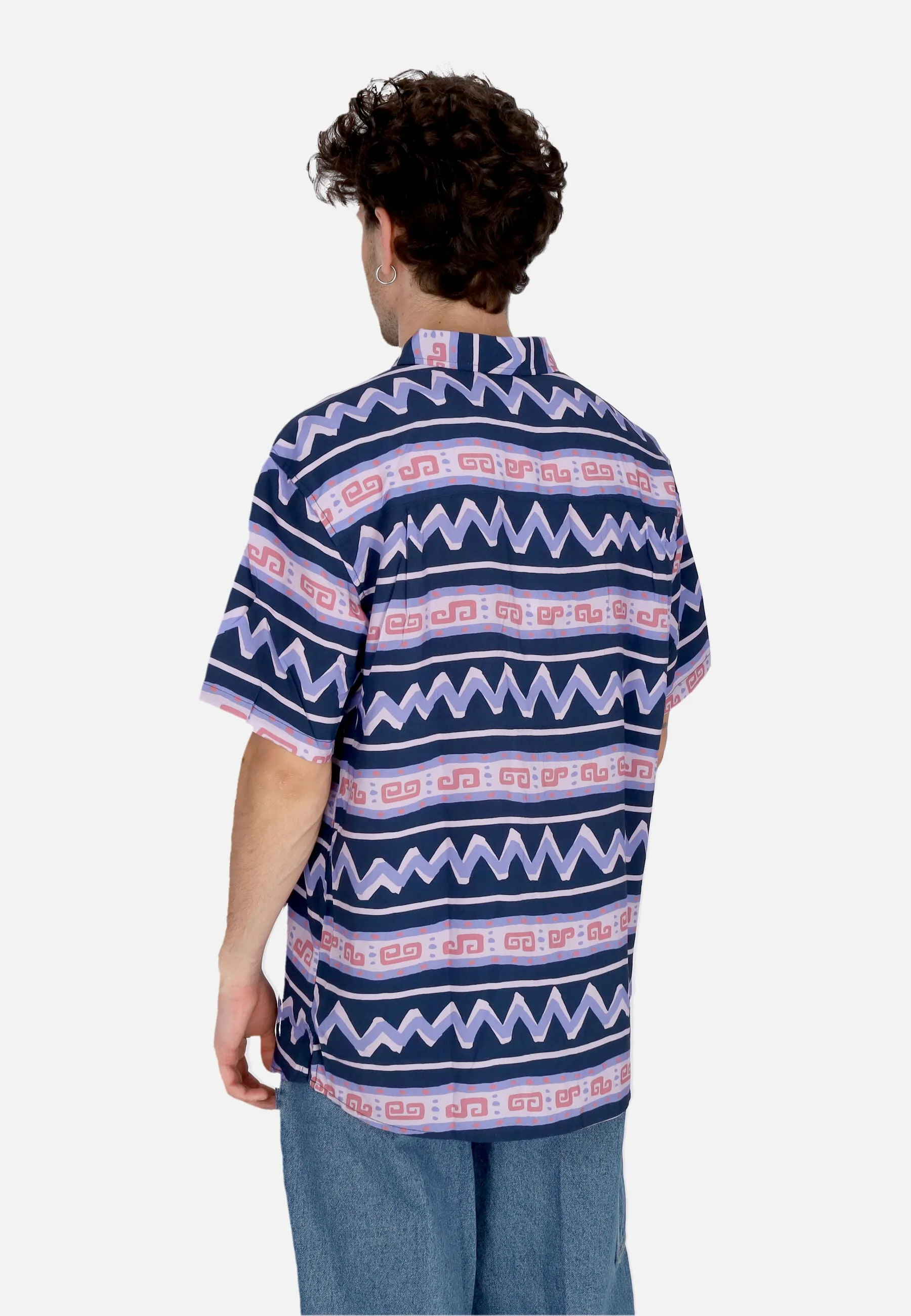 Camicia Manica Corta Uomo Resort Ssl Shirt Dove Blue