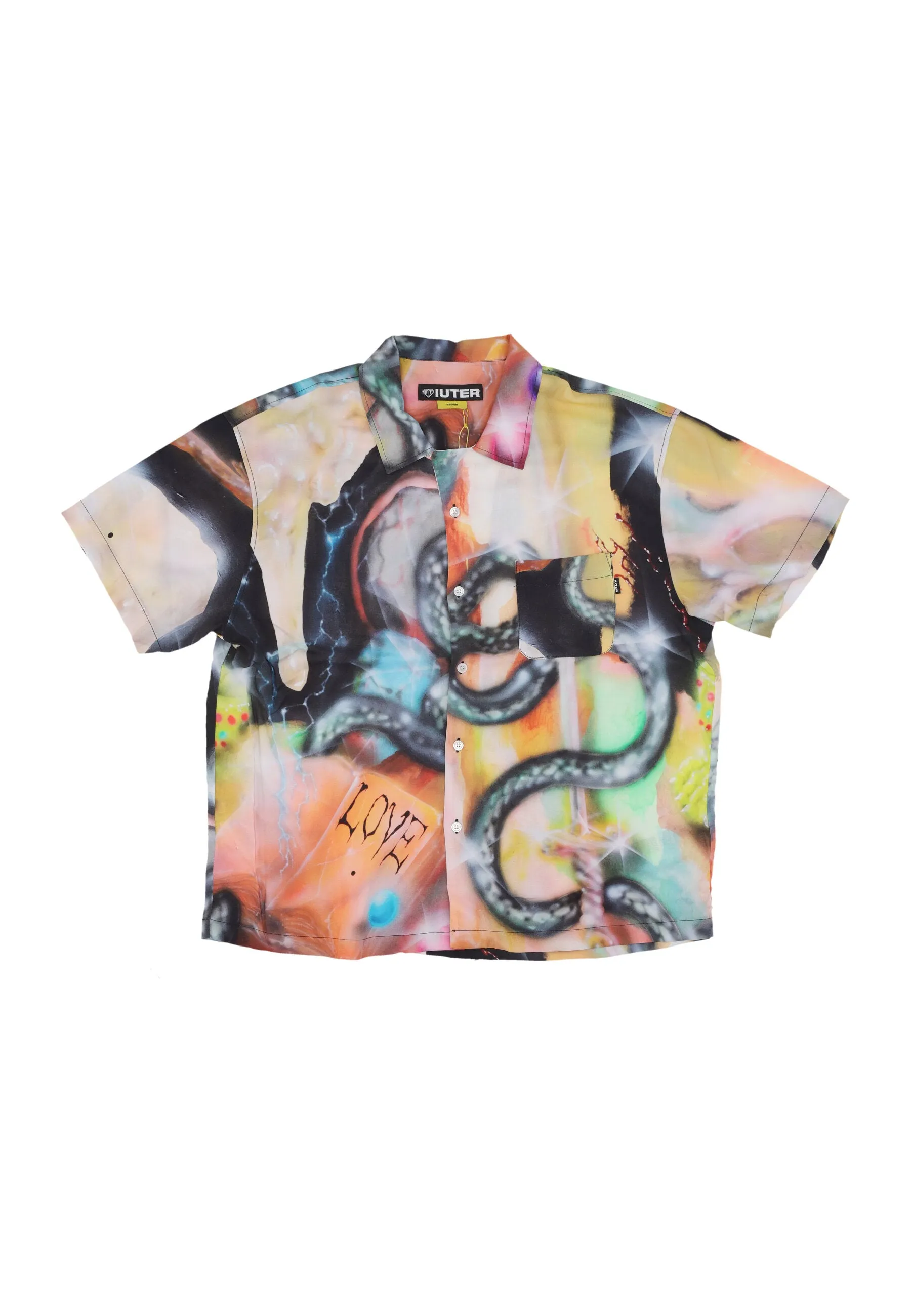 Camicia Manica Corta Uomo Slime S/s Shirt Multicolor