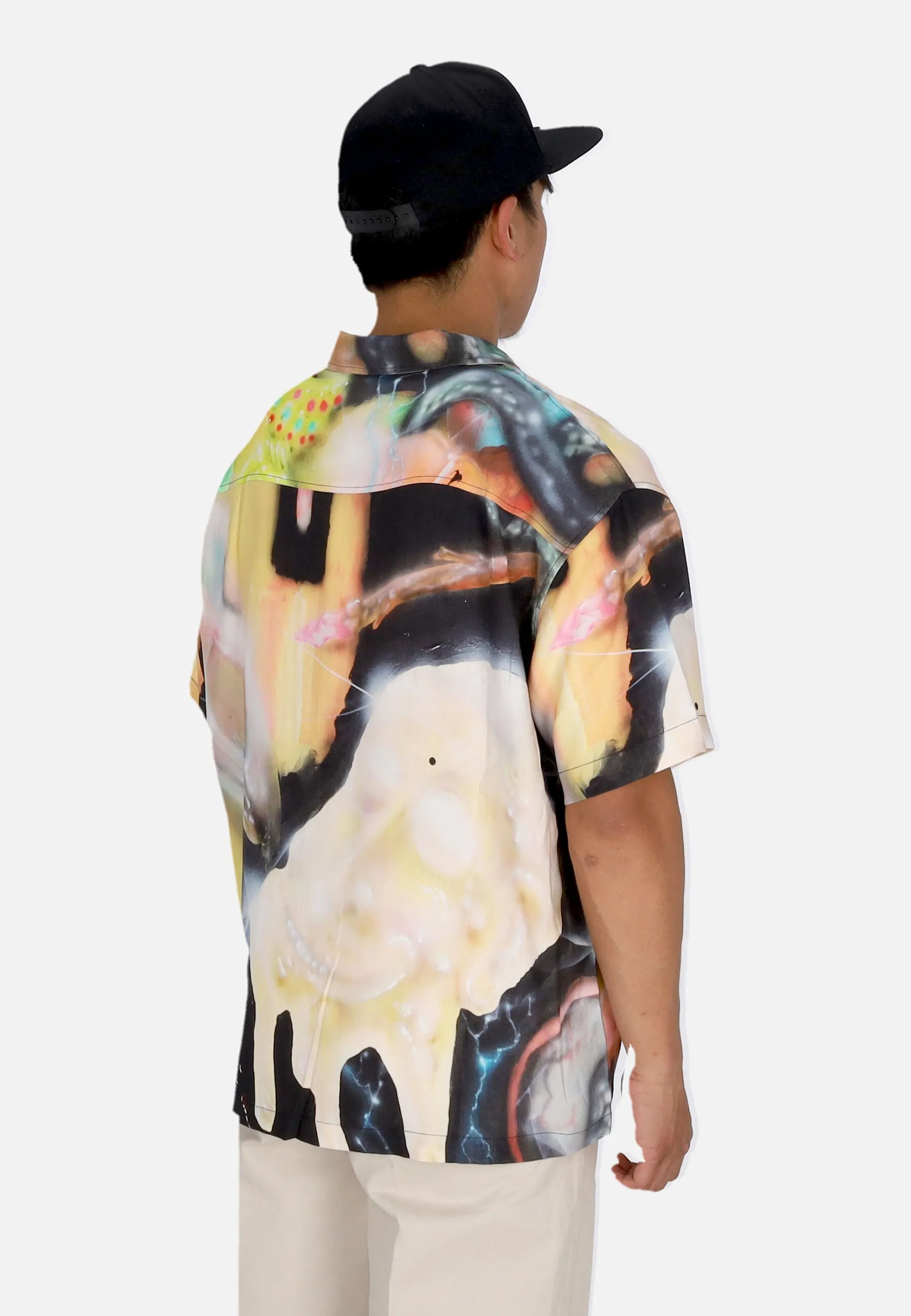 Camicia Manica Corta Uomo Slime S/s Shirt Multicolor