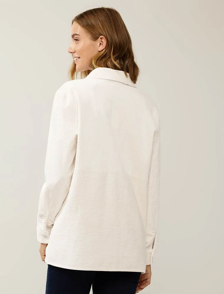 Camicia Manica Lunga Casual Street One - Panna