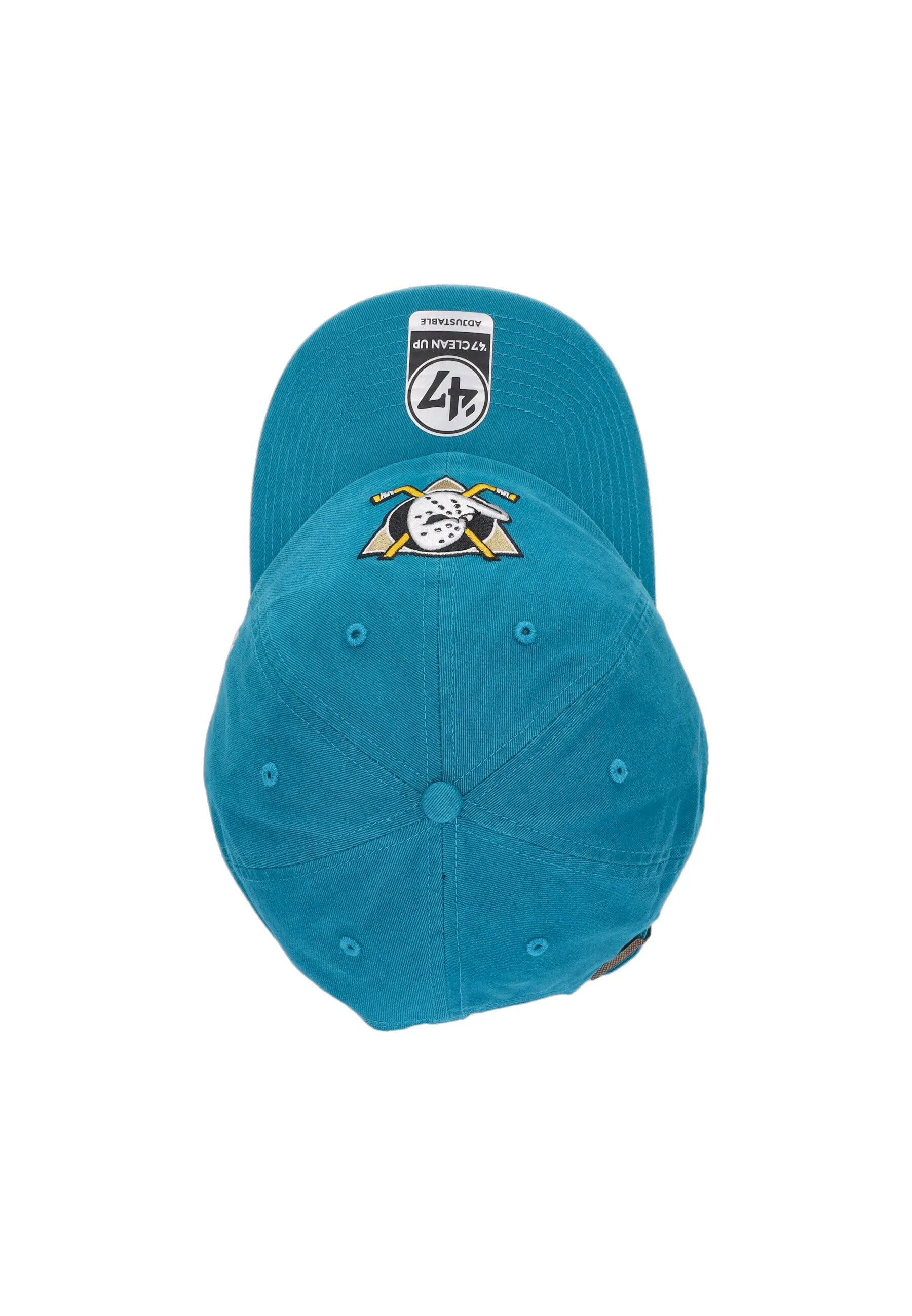 Cappellino Visiera Curva Uomo Nhl Clean Up Anaduc Dark Teal