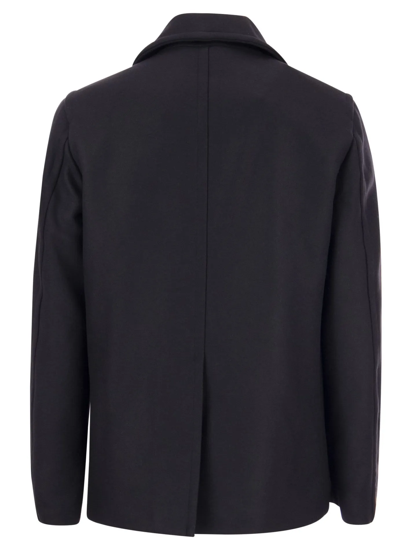 Cappotto doppiopetto in lana