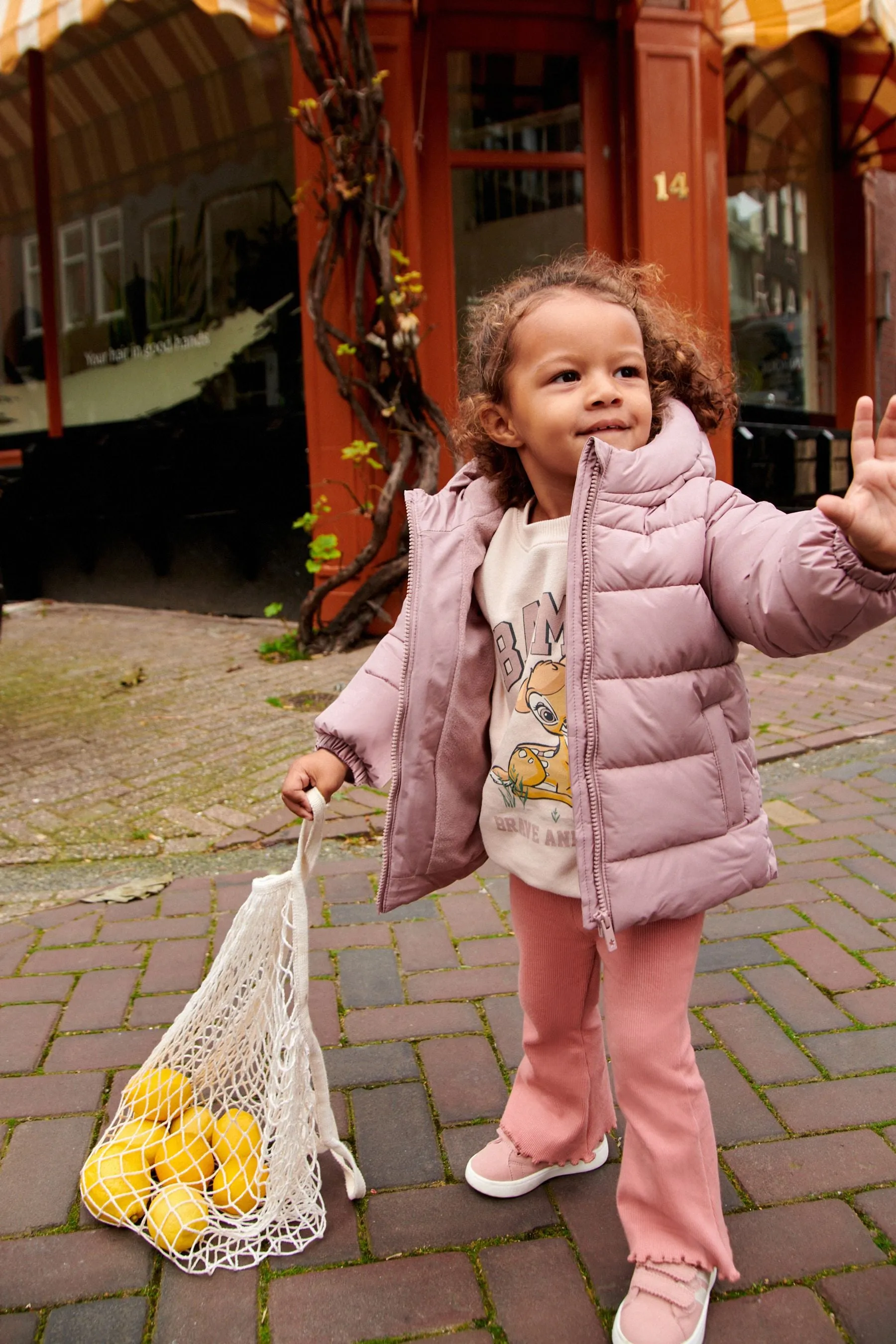 Cappotto imbottito con cappuccio Antipioggia (3mesi -7anni)    