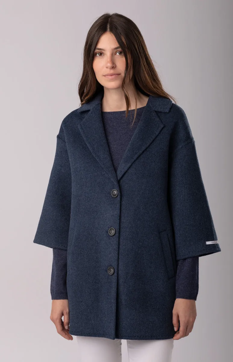 Cappotto over con piumino