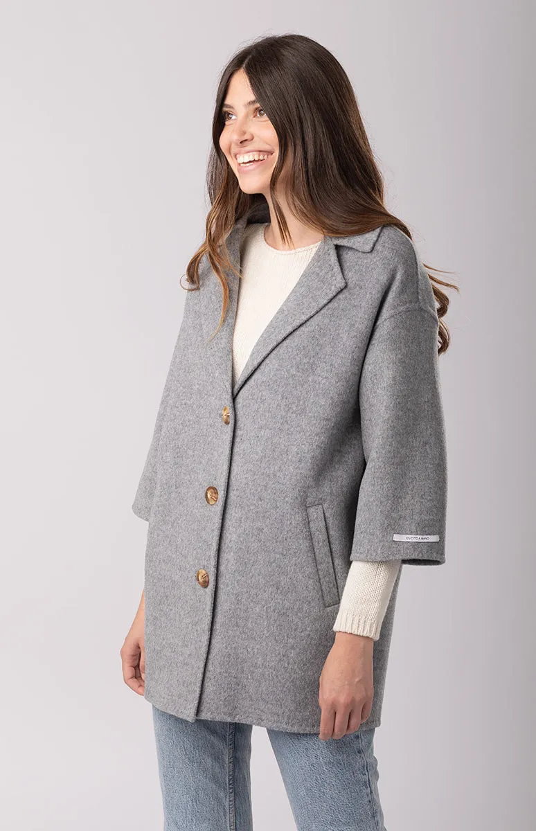Cappotto over con piumino