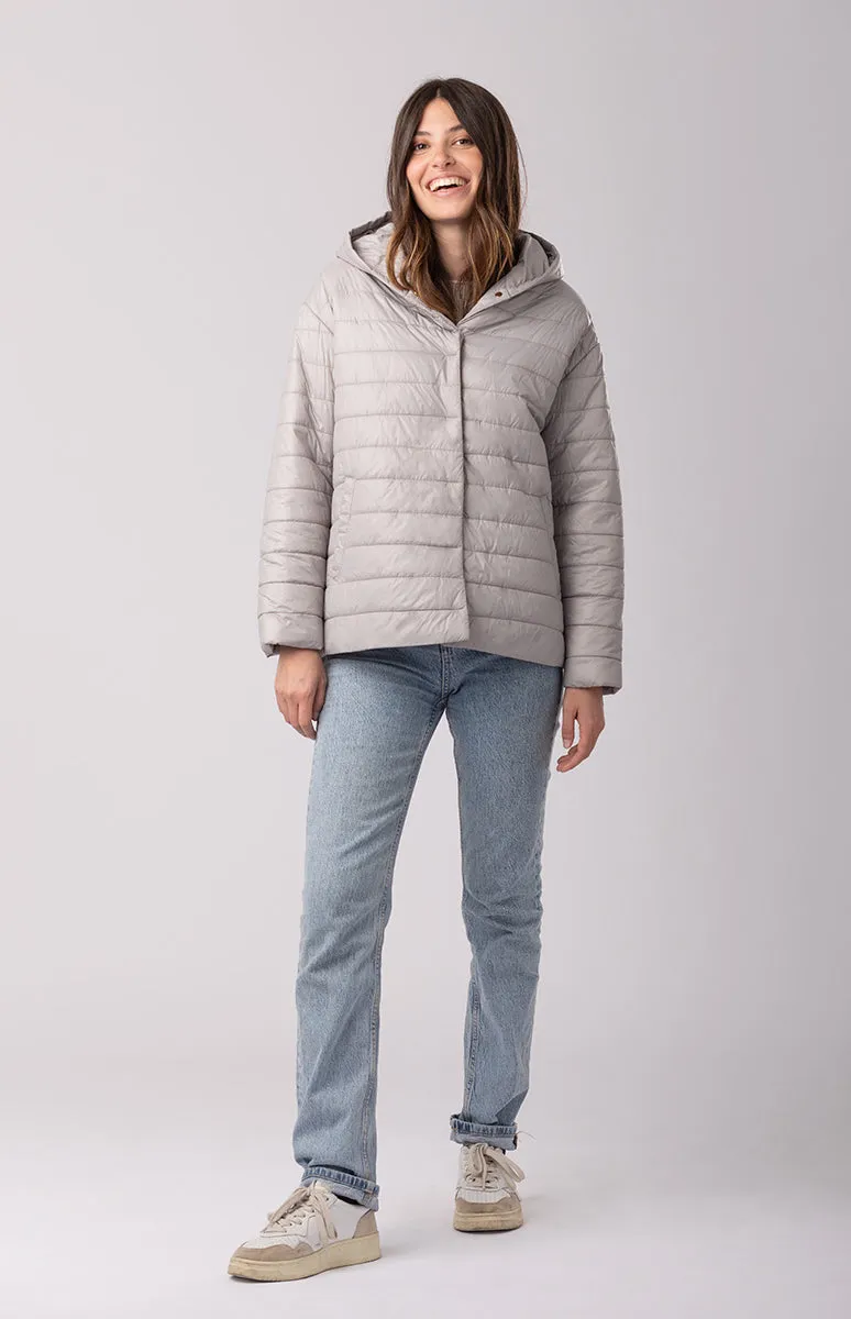 Cappotto over con piumino