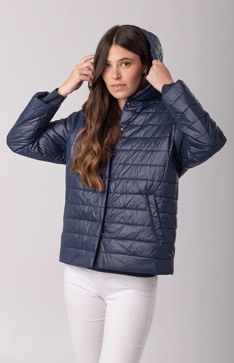 Cappotto over con piumino