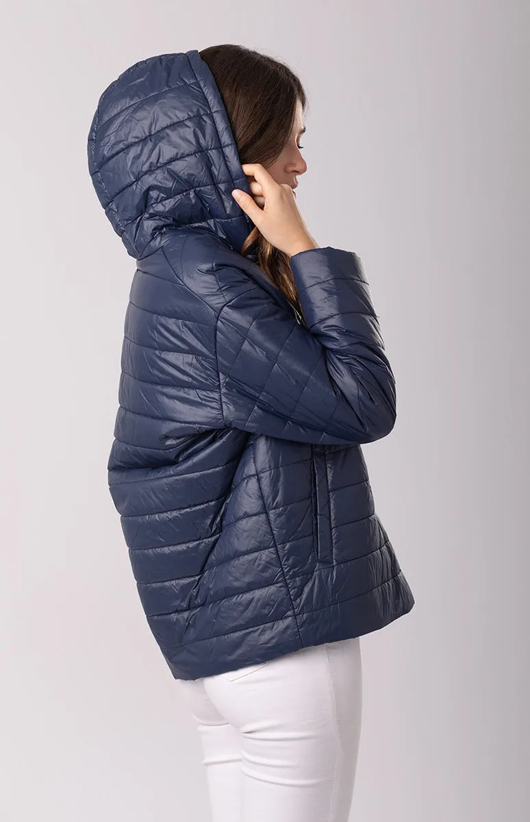 Cappotto over con piumino