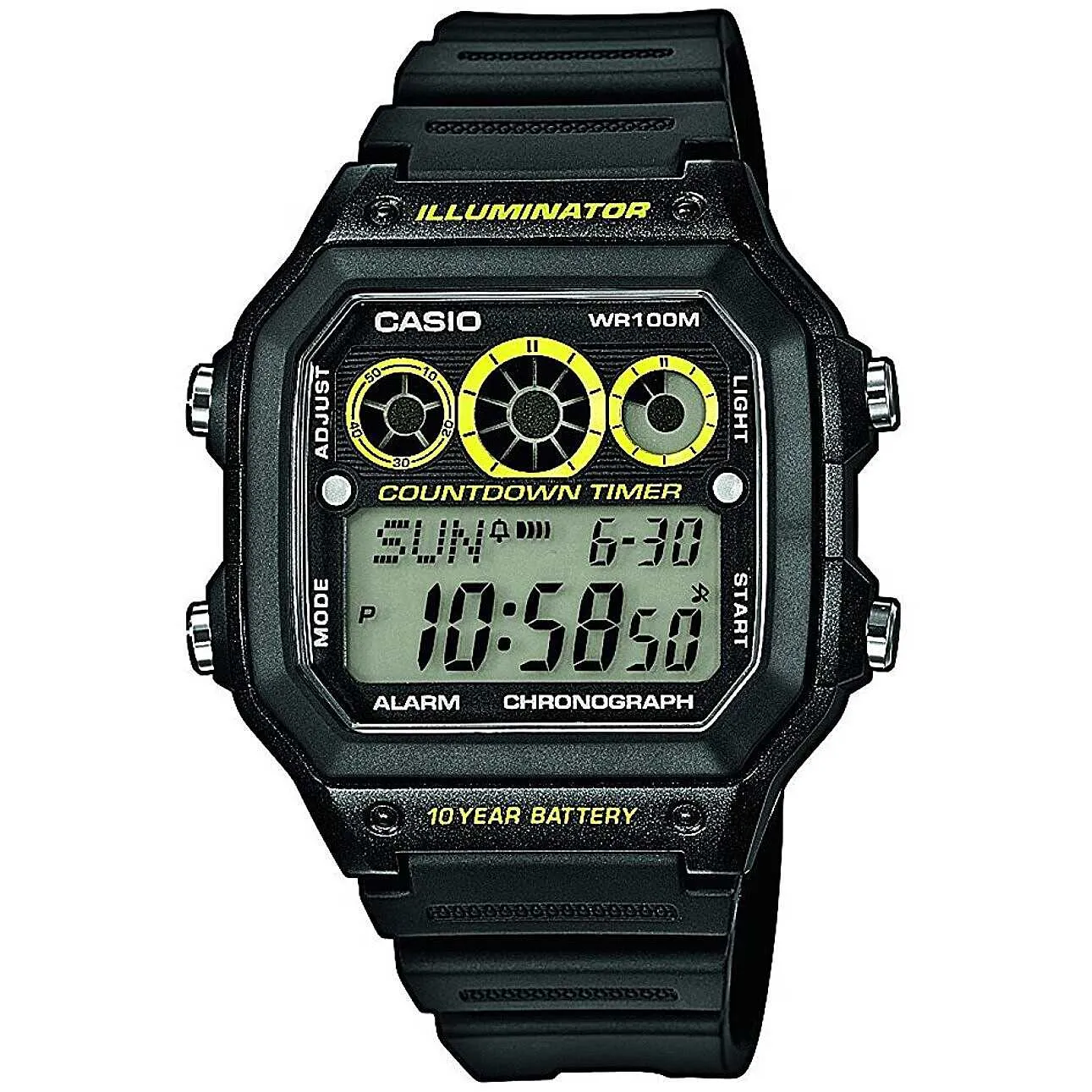 Casio Collection Nero orologio uomo