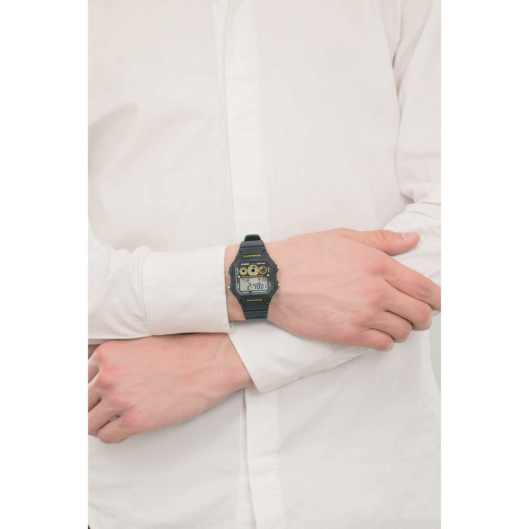 Casio Collection Nero orologio uomo