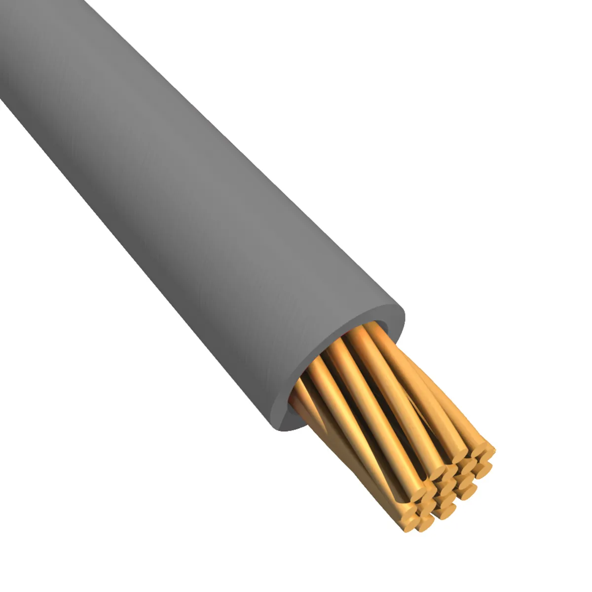 Cavo di collegamento apparecchiature RS PRO, 18AWG, , 1 kV c.c., 600 V c.a., 100m, Grigio, UL1015