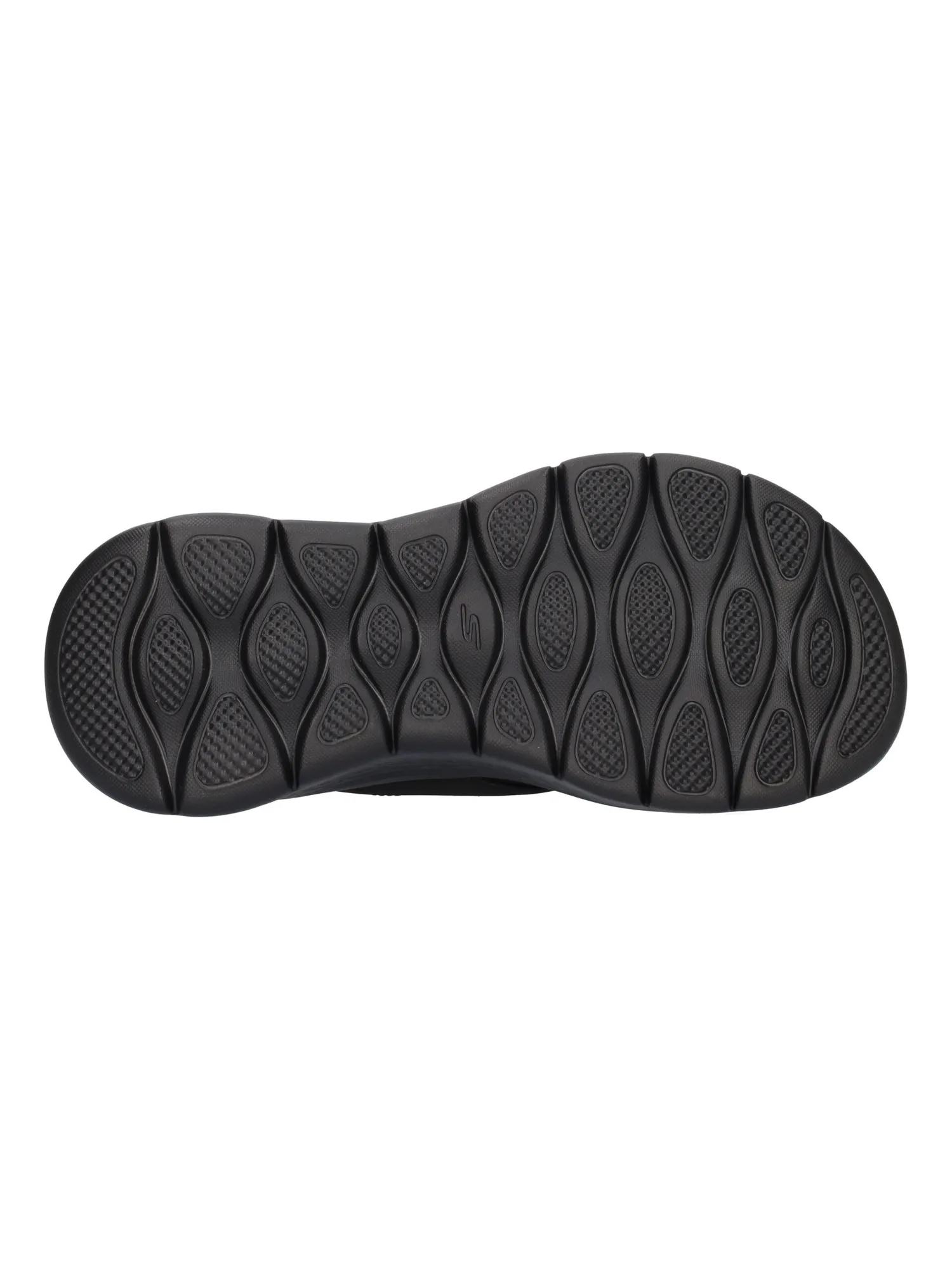 Ciabatta infradito Skechers Go Walk da uomo nero
