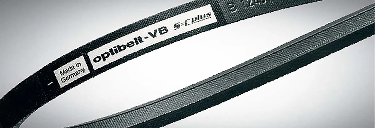 Cinghia di trasmissione OPTIBELT serie VB S=C Plus, sezione A/13, 2830mm x 13mm x 8mm, in Gomma