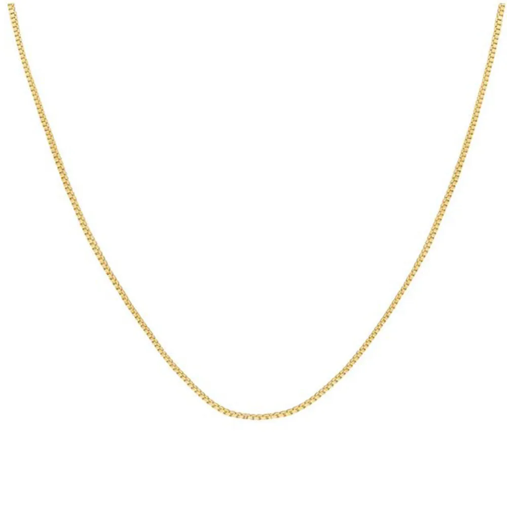 Collana in Oro Giallo 1,8 g con Maglia Veneziana