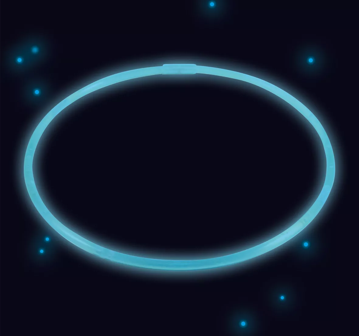 Collana Power Glowstick 51cm Blu