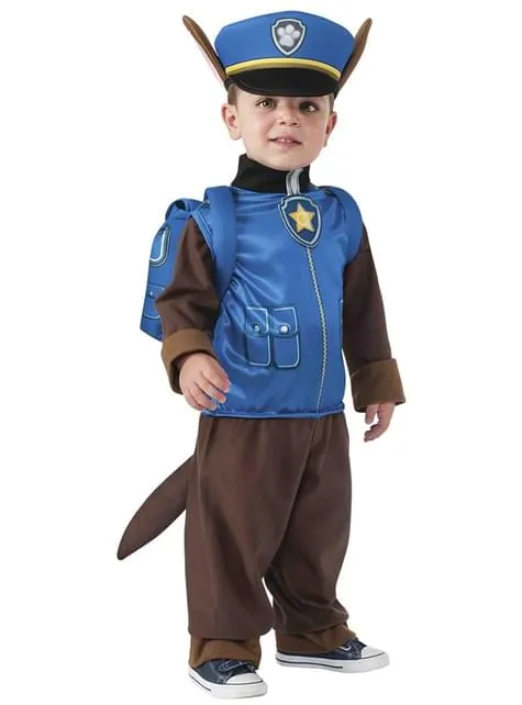 Costume da Chase Paw Patrol da bambino