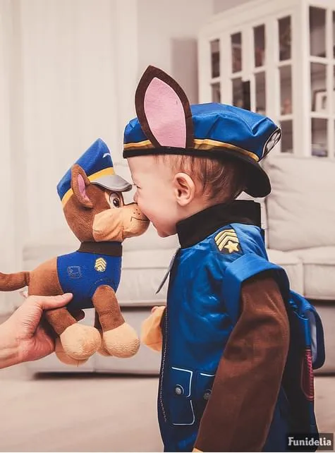 Costume da Chase Paw Patrol da bambino