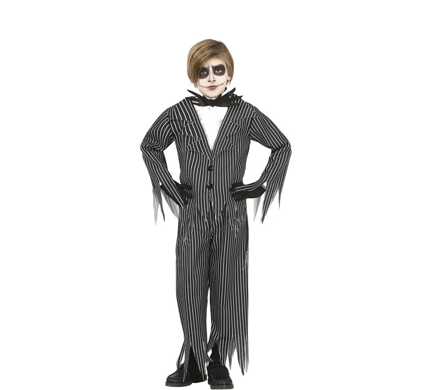 Costume da scheletro di Mr. Flirty per bambino