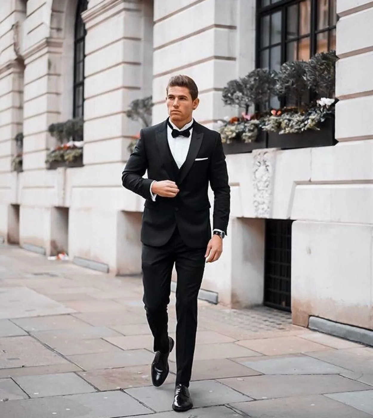 Costume Homme Mariage Nero Casual Elegante Slim Fit Abiti da Sposa Terno Masculino Blazer 3 Pezzi Slim Fit giacca  pantalone