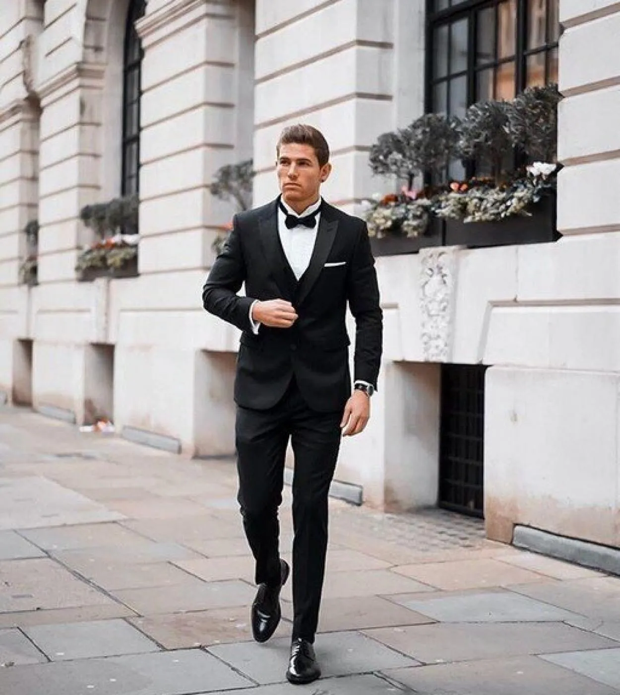 Costume Homme Mariage Nero Casual Elegante Slim Fit Abiti da Sposa Terno Masculino Blazer 3 Pezzi Slim Fit giacca  pantalone