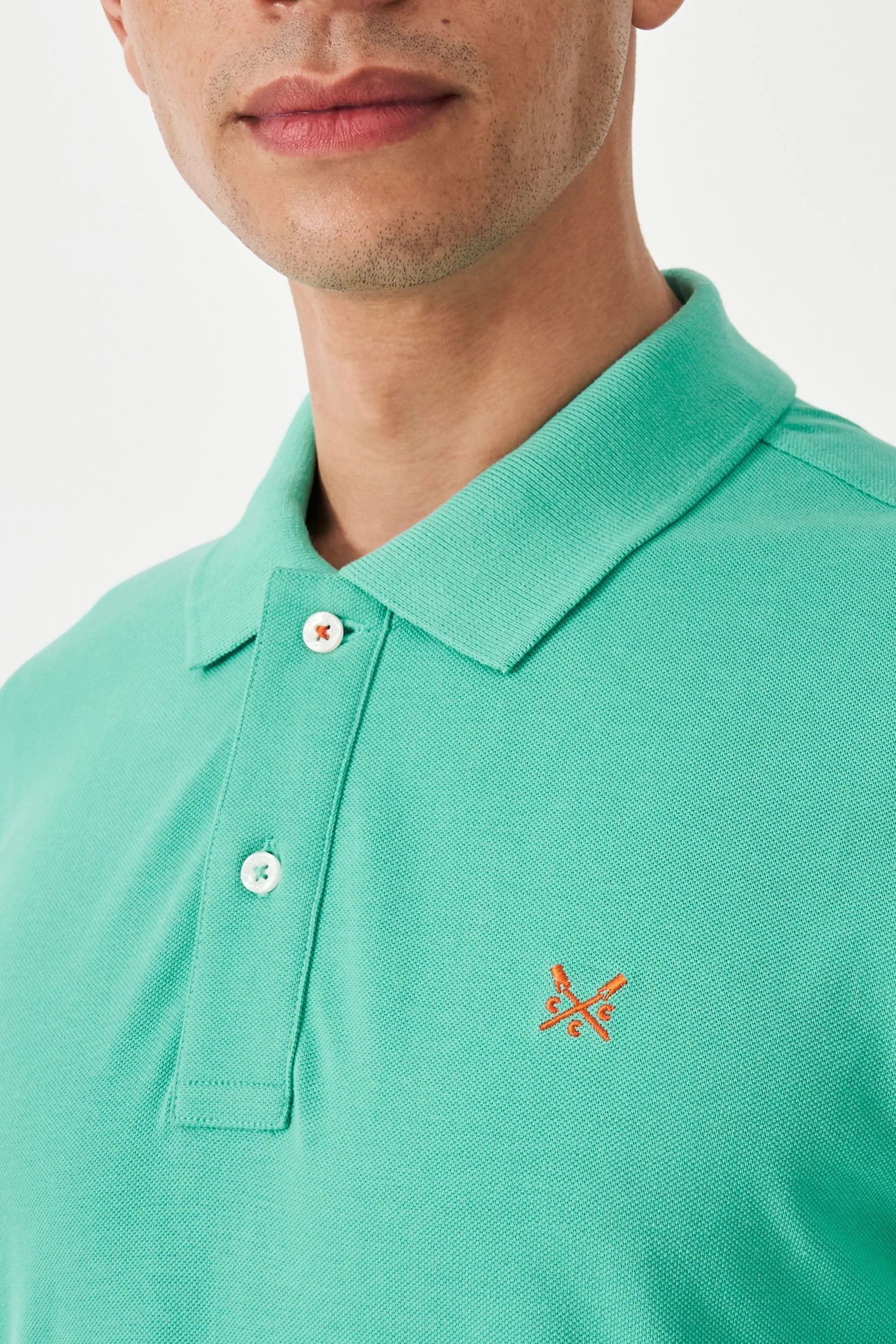 Crew Clothing Plain 100% Cotton Classic Polo Shirt    