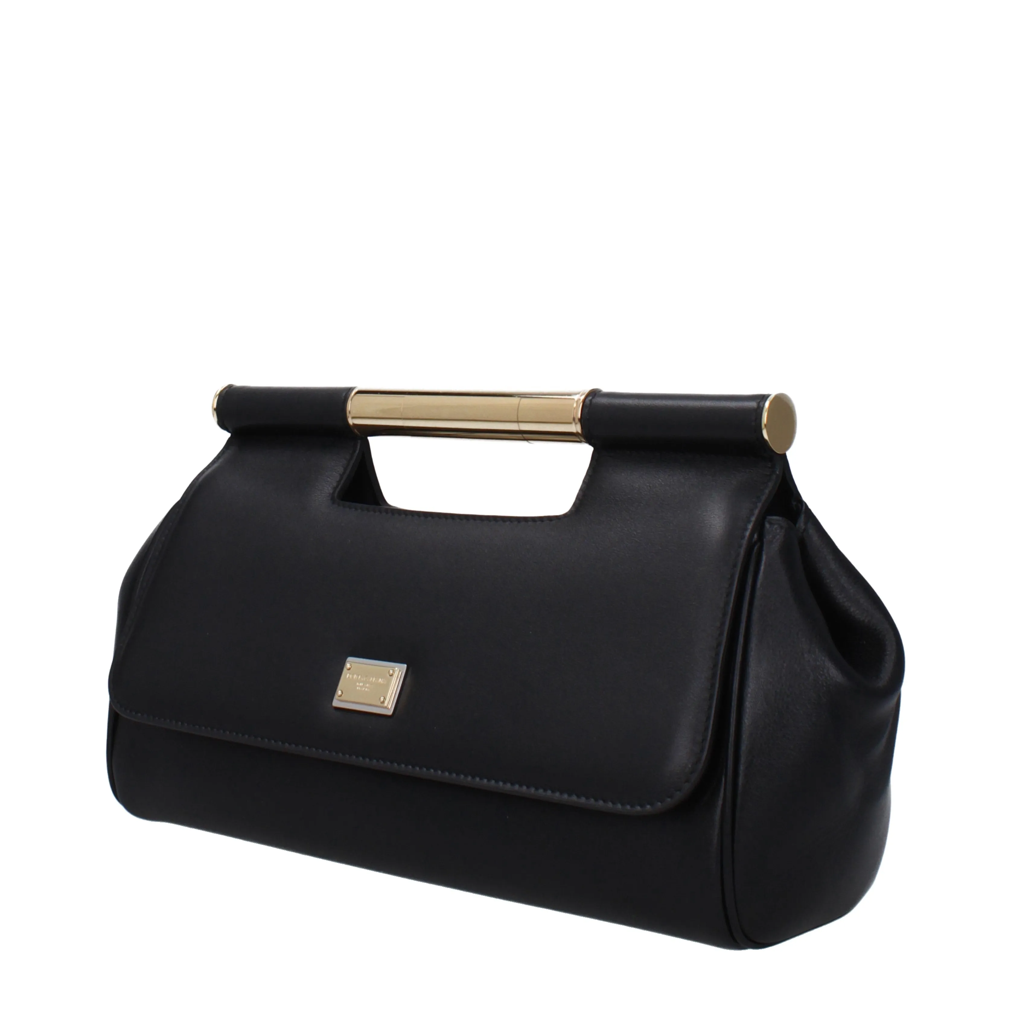 Dolce&Gabbana Borse a Mano Sicily Donna Pelle Nero