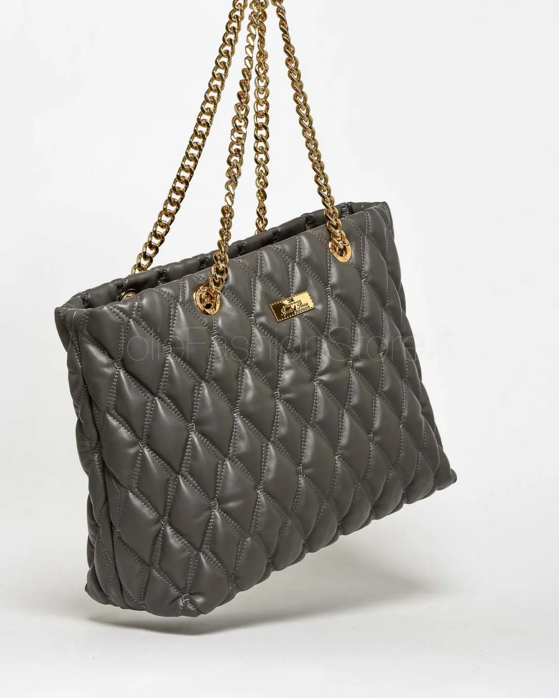---------------  ---------------  ---------------  ---------------  --------------Elisabetta Franchi Borsa a Spalla Steel------