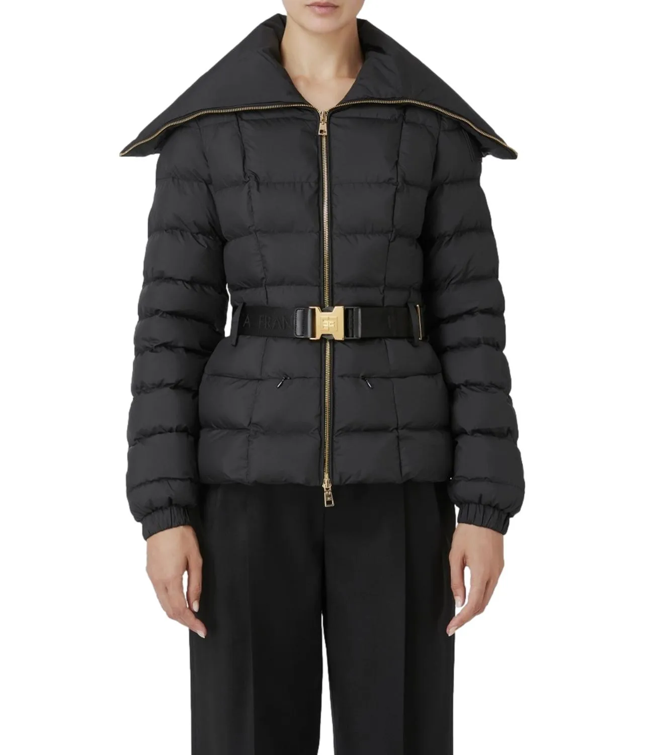Elisabetta Franchi EF giubbino nero donna