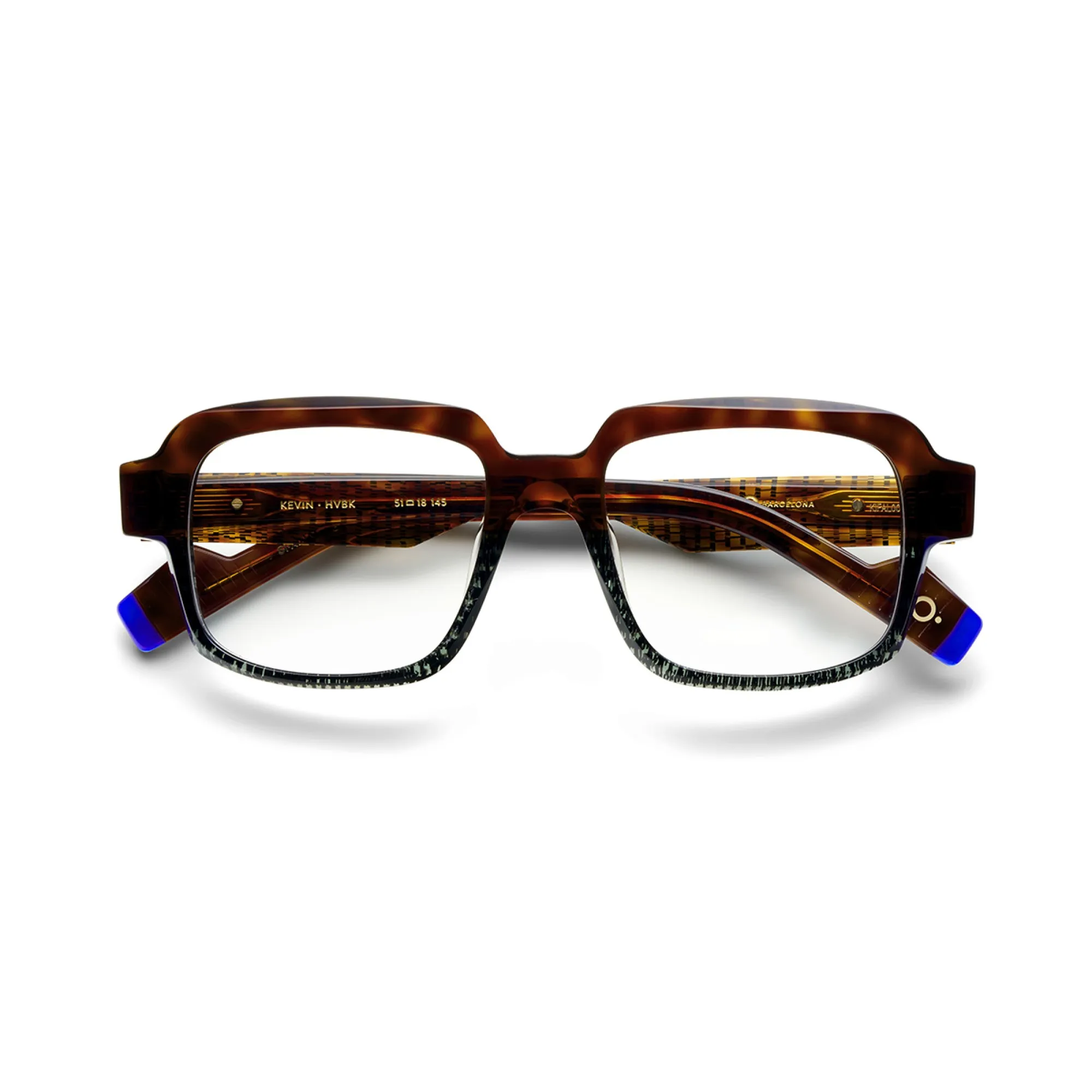   Etnia Barcelona KEVIN - HVBK Avana/nero | Occhiale Da Vista Uomo 
