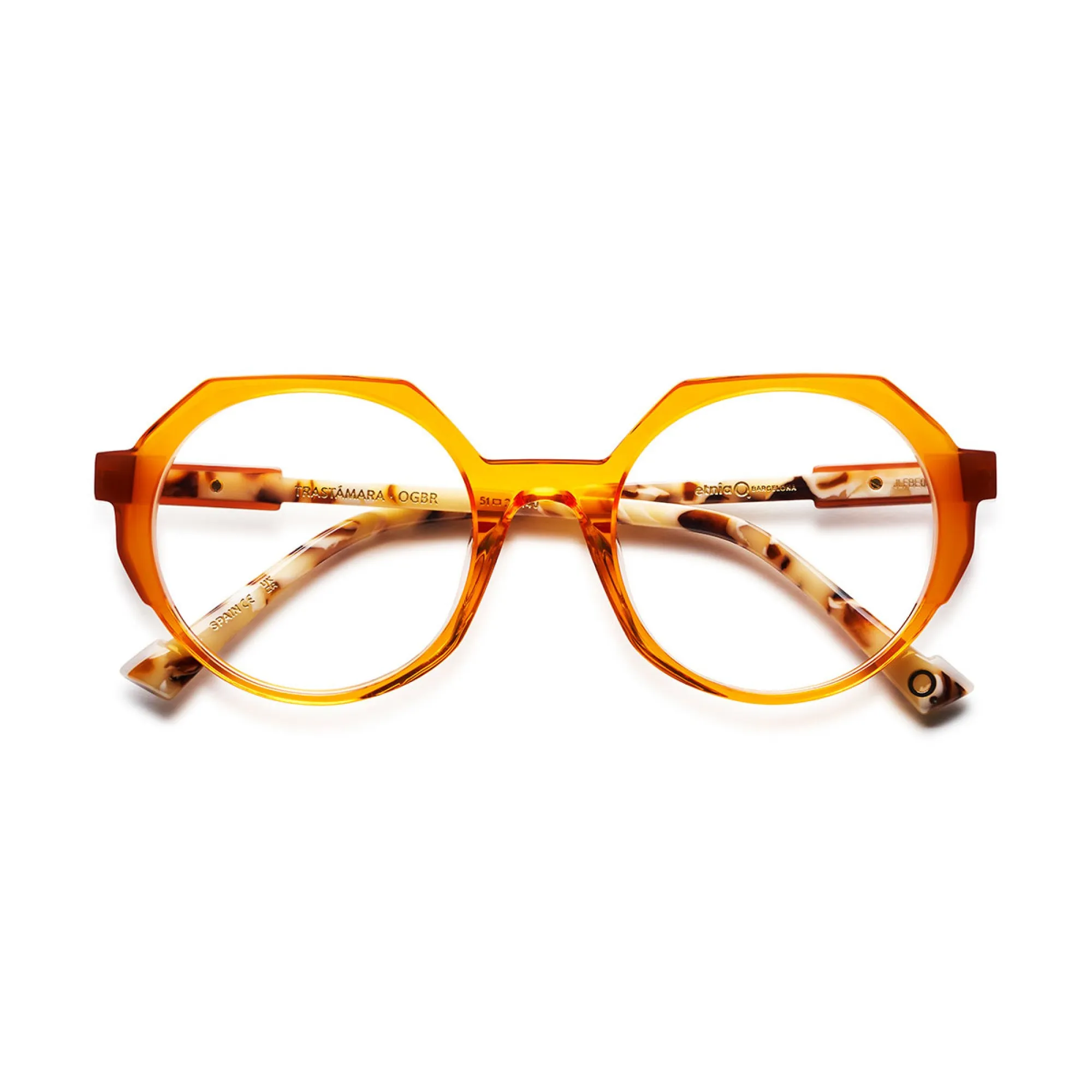   Etnia Barcelona TRASTAMARA - OGBR Arancione/marrone | Occhiale Da Vista Donna 