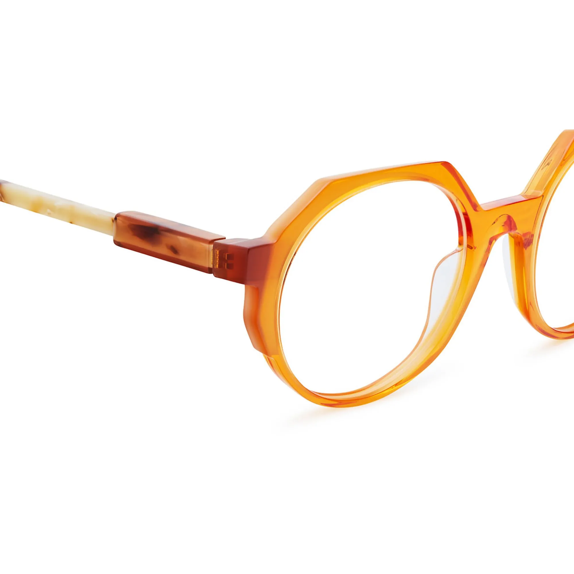   Etnia Barcelona TRASTAMARA - OGBR Arancione/marrone | Occhiale Da Vista Donna 