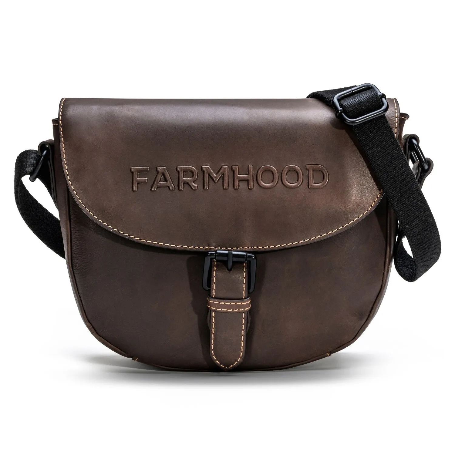 Farmhood Nashville L Borsa a tracolla in pelle 25 cm