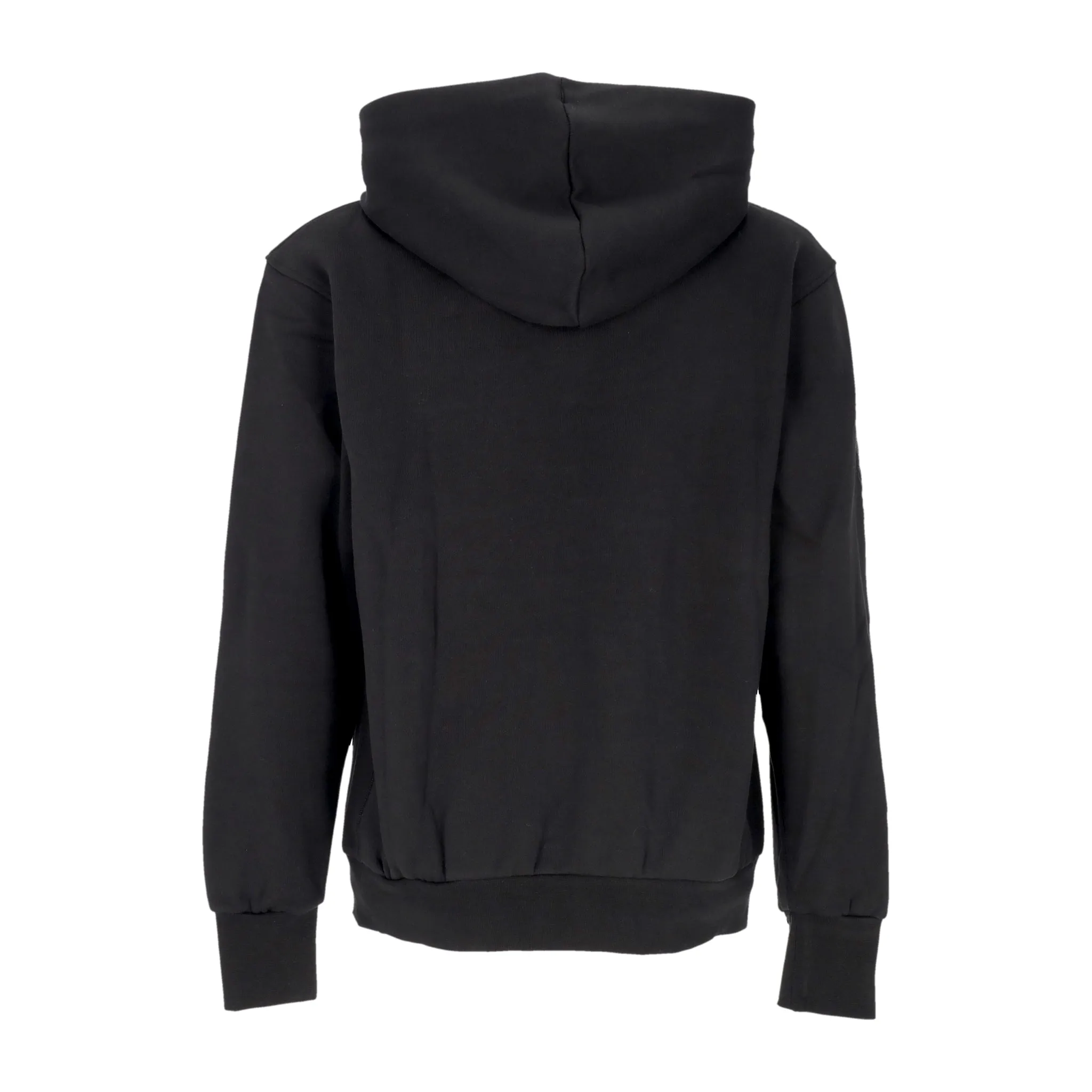 Felpa Cappuccio Uomo Nba Courtside Statement Fleece Hoodie Loslak Black
