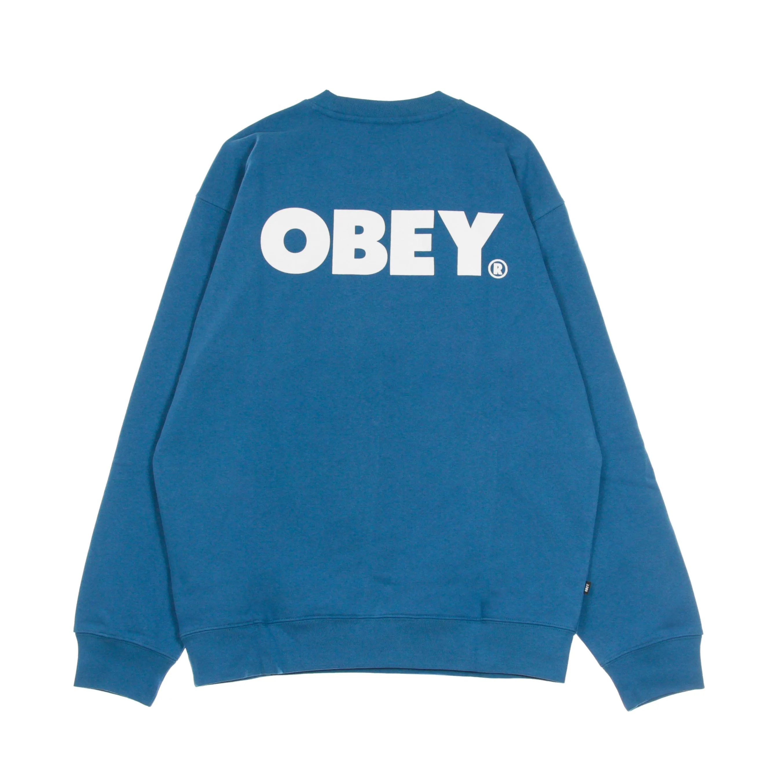 Felpa Girocollo Uomo Bold Premium Crew Fleece Blue Sapphire