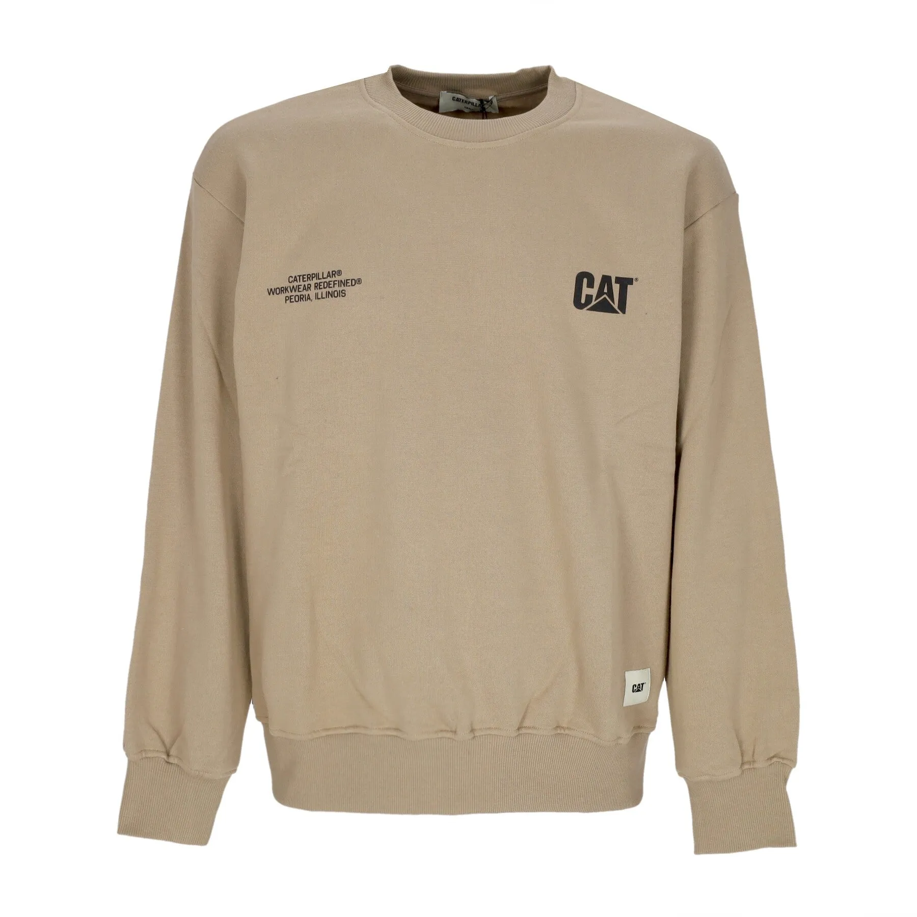 Felpa Girocollo Uomo Hard Worker Crewneck Lemon Pepper