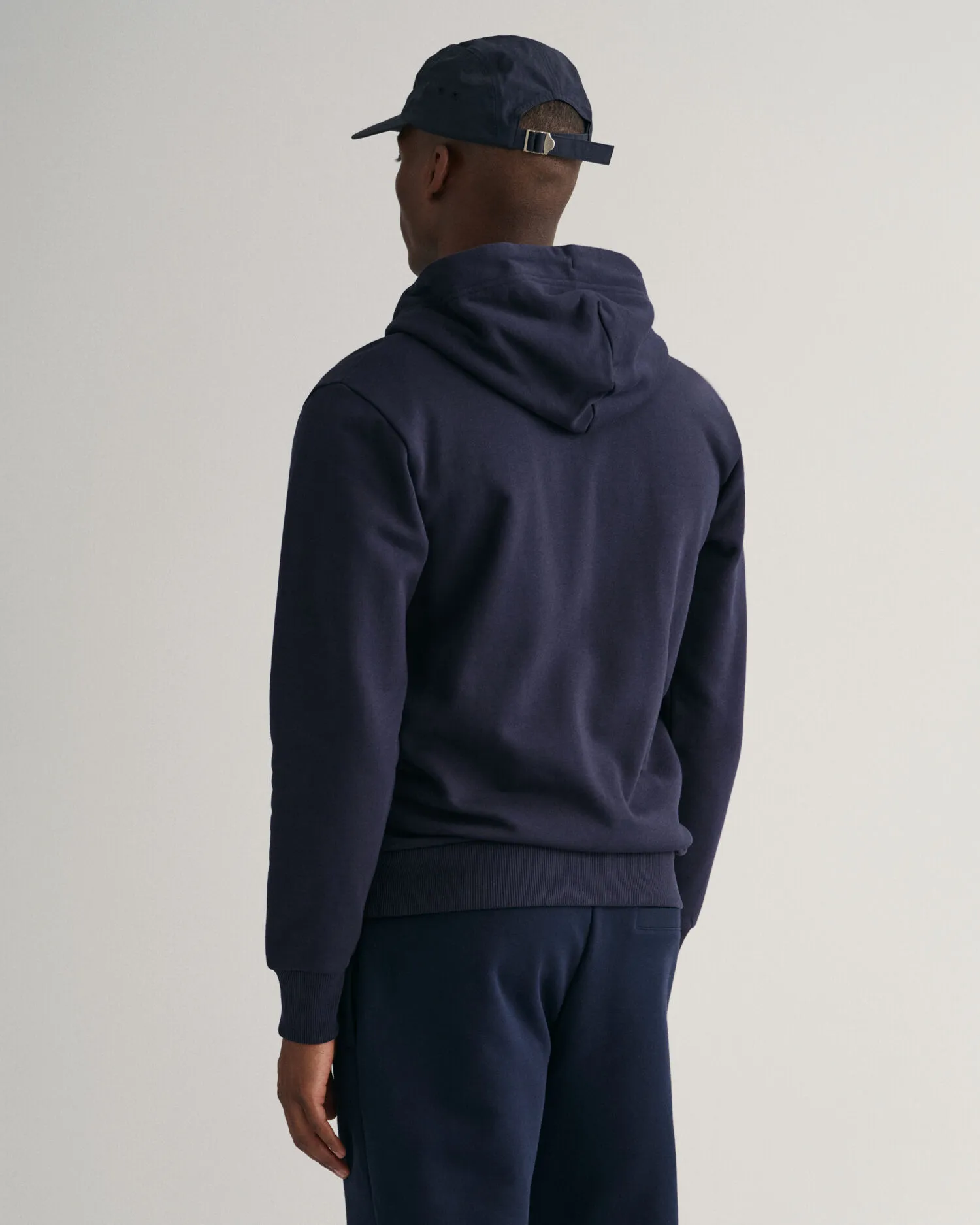 Felpa Tonal Archive Shield con cappuccio e zip    