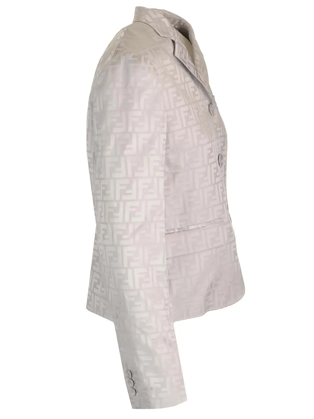   Fendi  Giacca in crepe satinato  