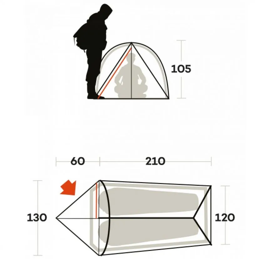 Ferrino Thar 2 tenda trekking