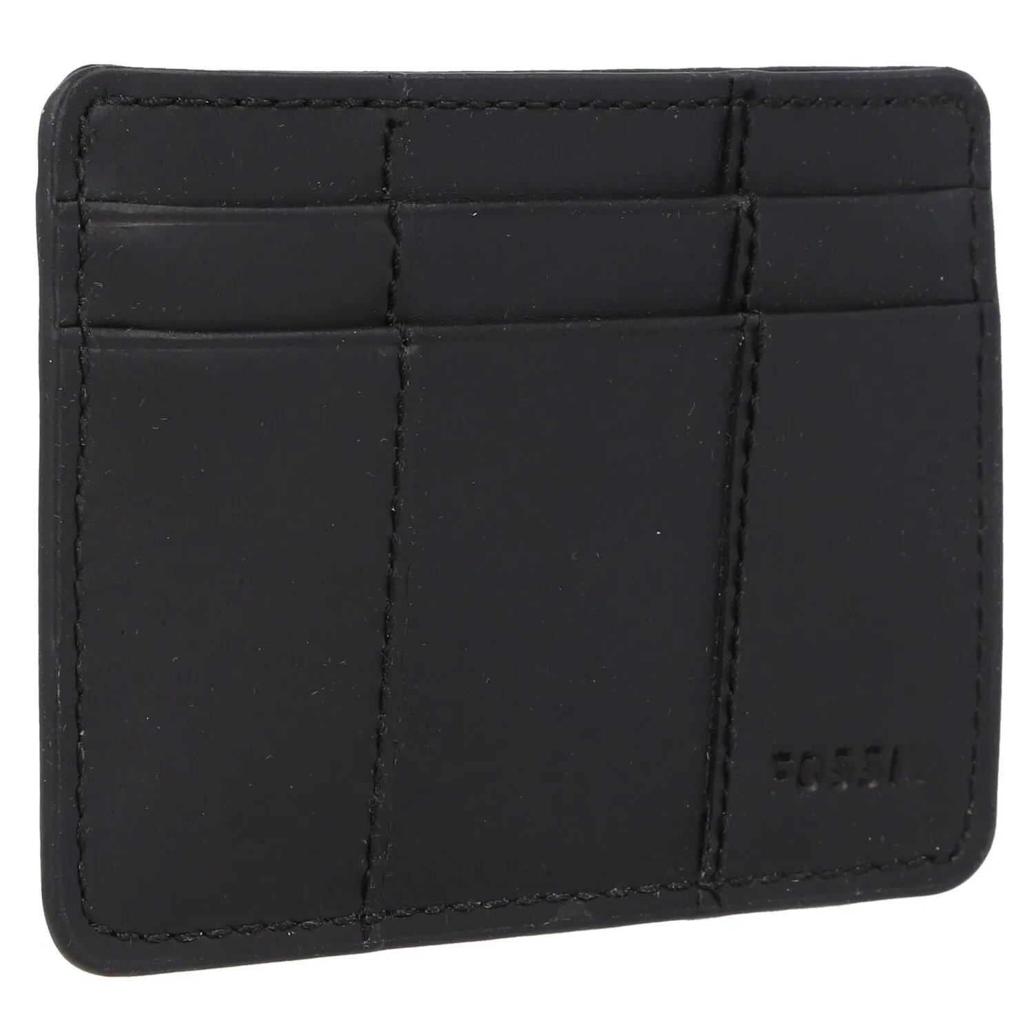 Fossil Everett Custodia per carte di credito in pelle 10 cm