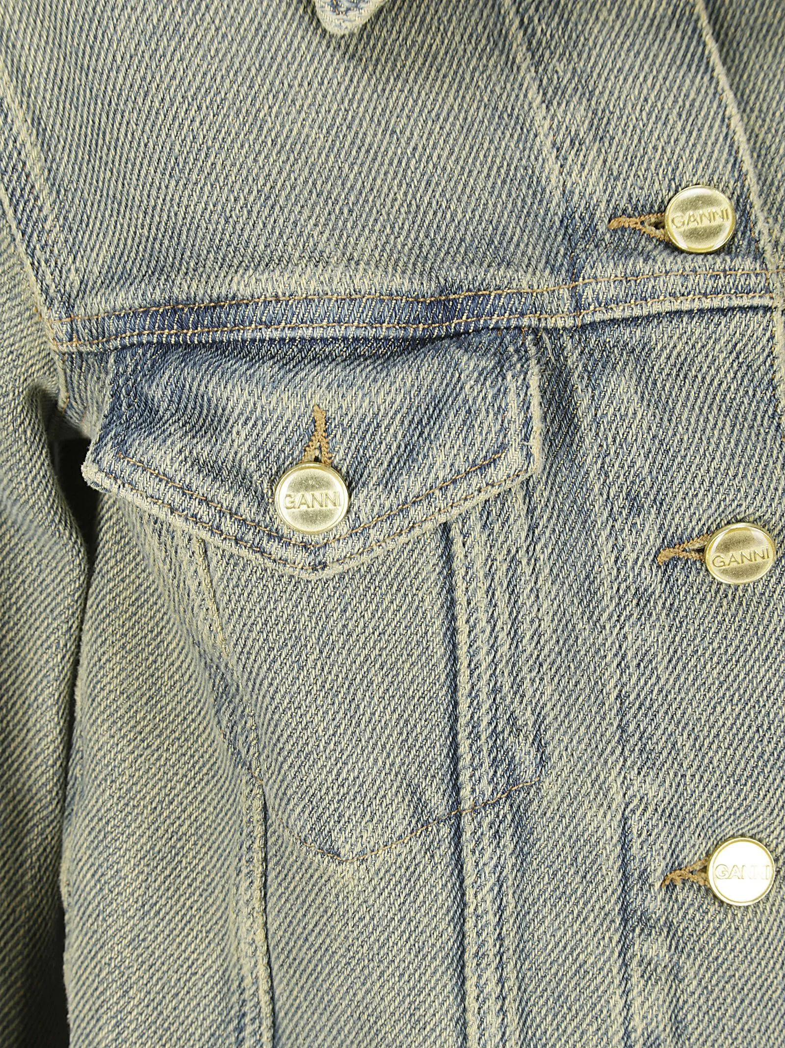  GANNI  Giacca in denim