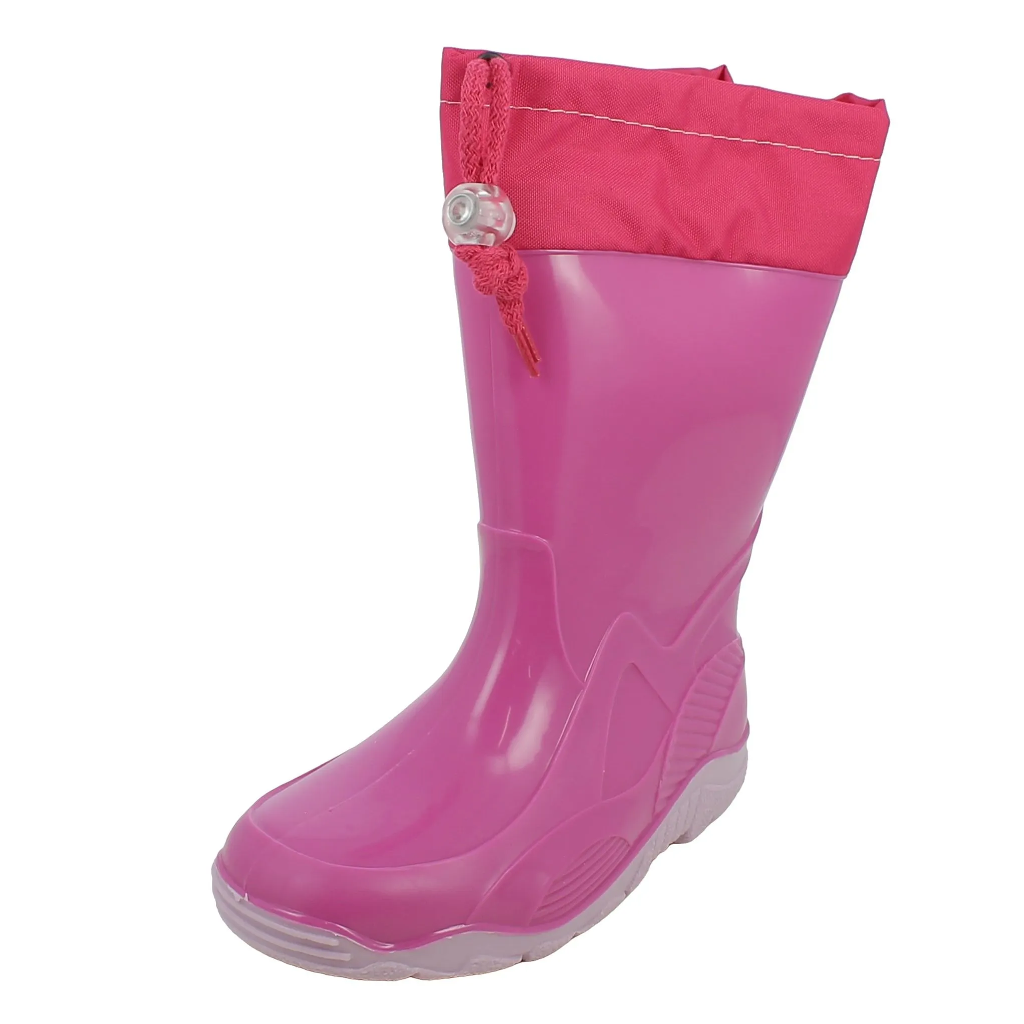 G&G  Stivale in Gomma Bambina Rosa Impermeabile G&G 