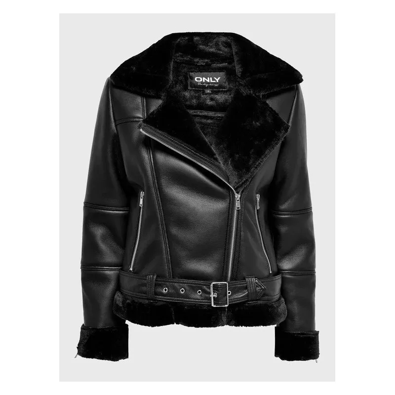 GIACCA AGNETE IN PELLE DA DONNA ONLY